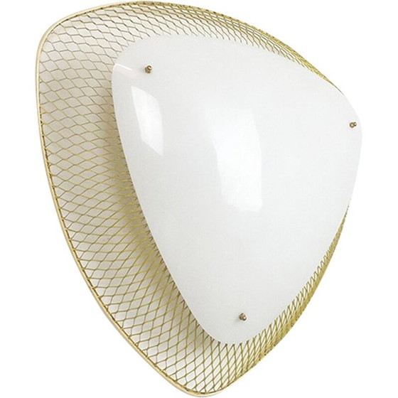 Image 1 of Applique vintage en plastique et métal, 1950