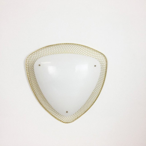 Applique vintage en plastique et métal, 1950