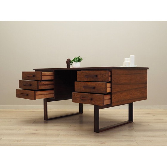 Image 1 of Bureau vintage en palissandre par Torben Valeur et Henning Jensen pour Dyrlund, 1960s
