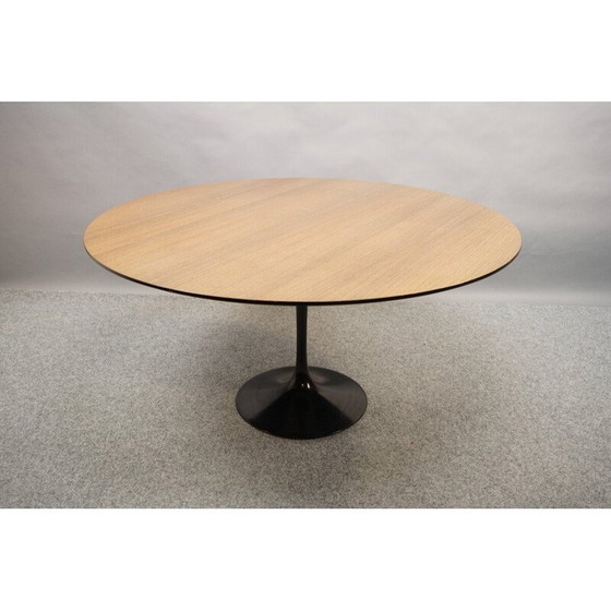 Image 1 of Table de salle à manger vintage en bois par Eero Saarinen pour Knoll International, Allemagne 1969