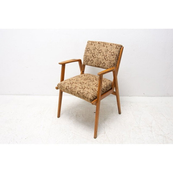 Image 1 of Chaise de bureau Mid Century, Tchécoslovaquie 1960