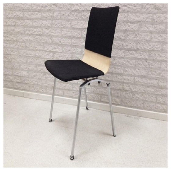 Image 1 of Chaise hollandaise vintage empilable par Krijn Hamelink pour CAR Katwijk