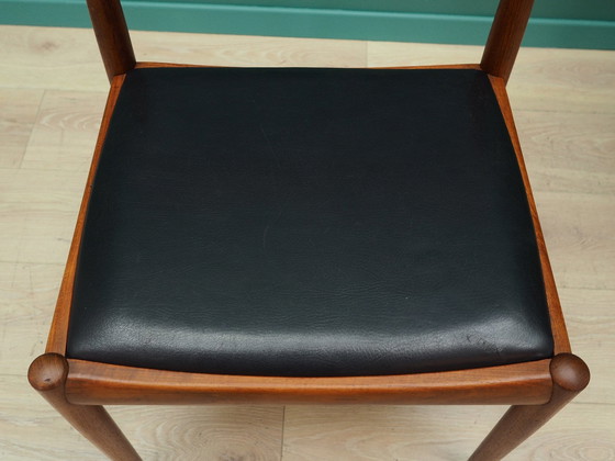 Image 1 of Ensemble de quatre chaises en teck, Design danois, 1970S, Designer : Kai Kristiansen, Fabricant : Fritz Hansen