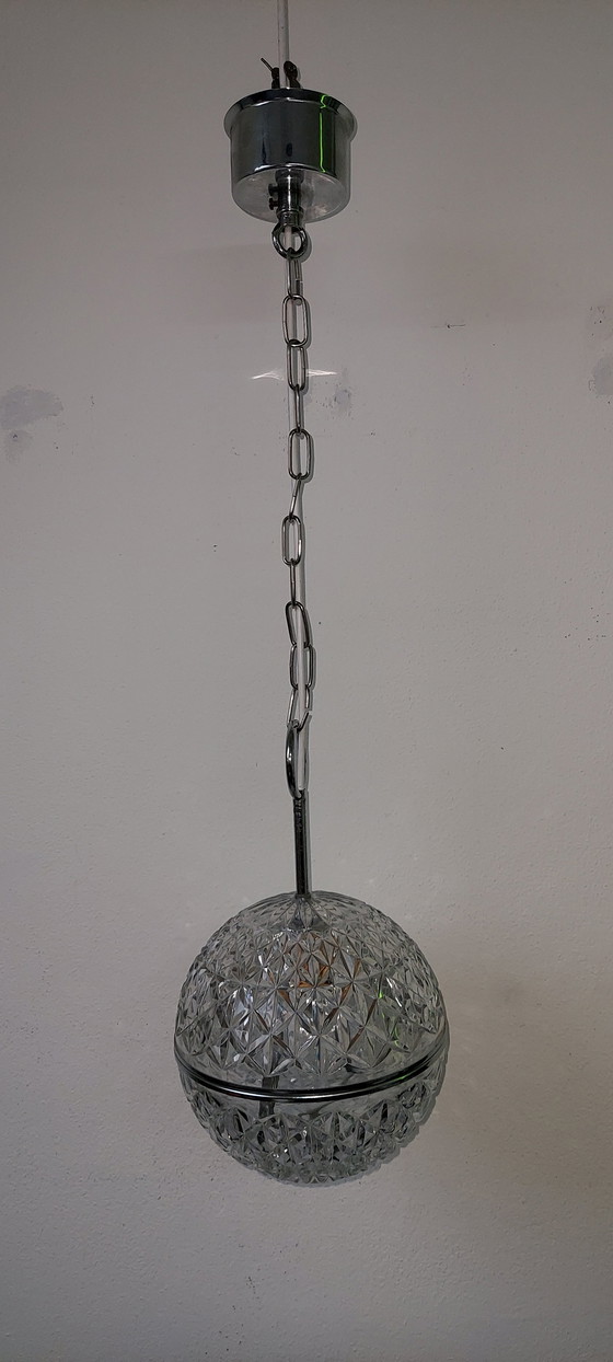 Image 1 of Jeu de lampes en cristal. 1 X Ampoule + 1 X Plafonnier.