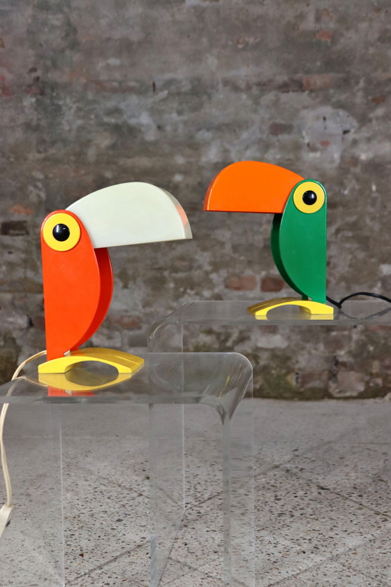 Image 1 of Lampe Toucan Ferrari verte Old Timer