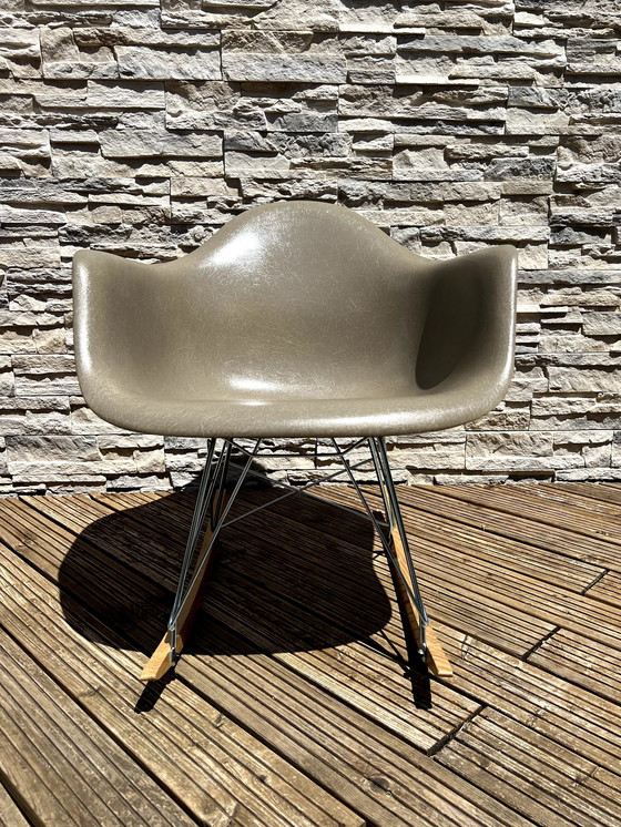 Image 1 of Rar Herman Miller Hide Grey Charles Ray Eames 60S Design Us No Vitra