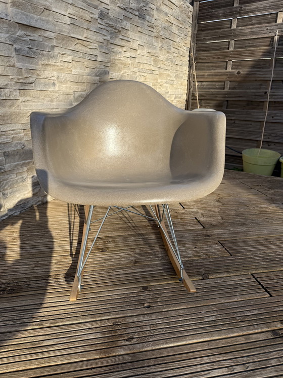 Image 1 of Rar Herman Miller Hide Grey Charles Ray Eames 60S Design Us No Vitra
