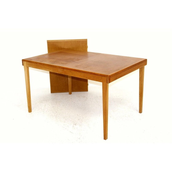 Image 1 of Table vintage en bois de chêne, Suède 1960
