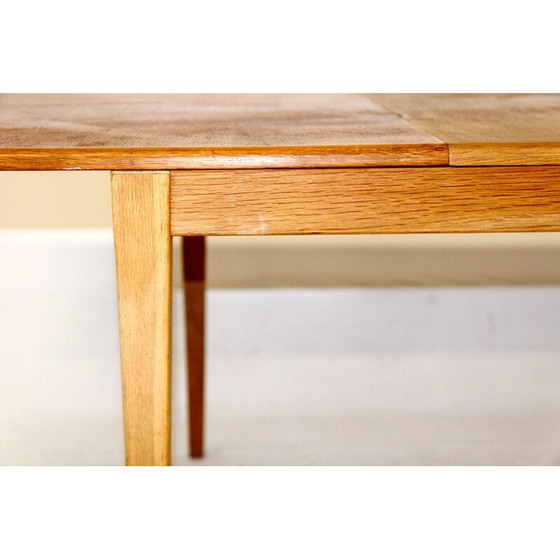 Image 1 of Table vintage en bois de chêne, Suède 1960