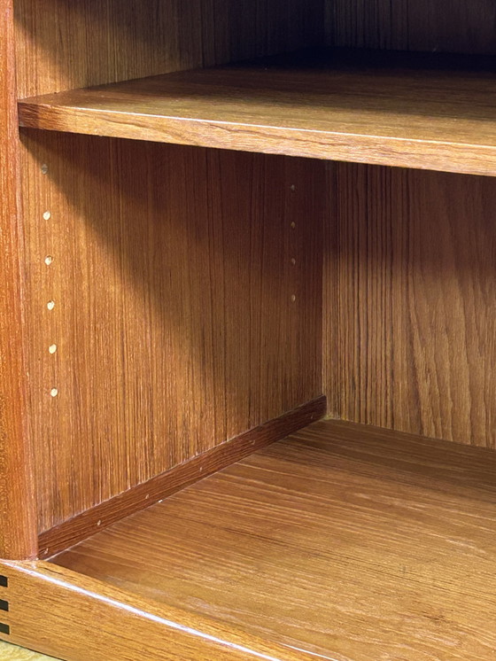 Image 1 of Superbe buffet en teck danois Mid Century Retro Vintage par Bramin - Dessiné par H.W. Klein 1960S