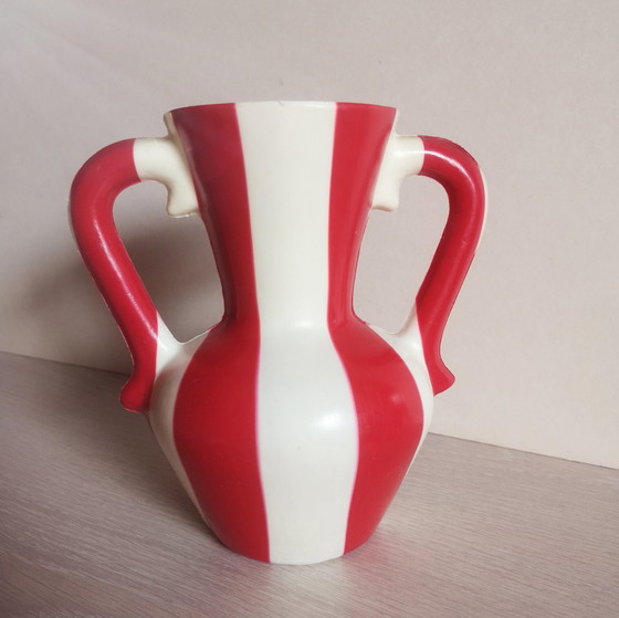 Image 1 of 2x Vases en Plastique Vintage 60s