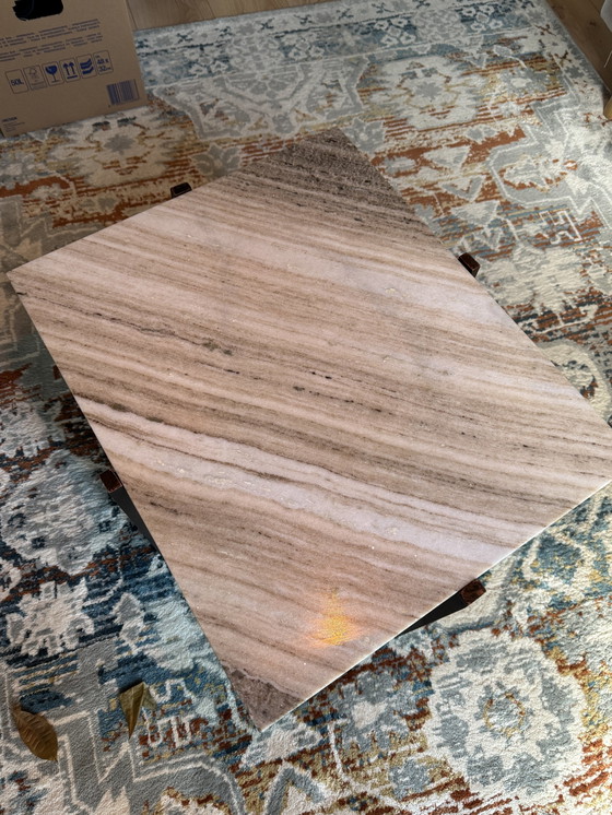 Image 1 of Table basse Loods 5 - Marbre et bois