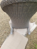 2 chaises à bascule Borek