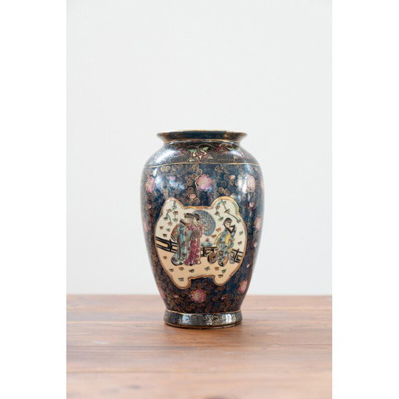 Image 1 of Vases vintage en porcelaine japonaise, 1980