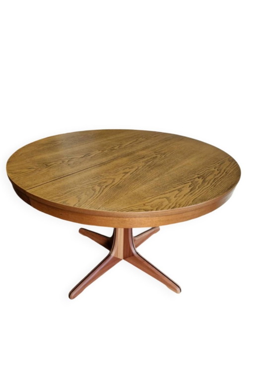Table Extensible Vintage Baumann, Années 1970