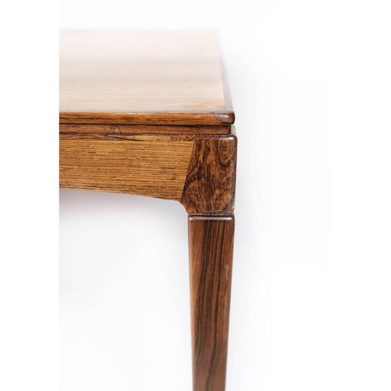 Image 1 of Table basse vintage en bois de rose, Danemark 1960