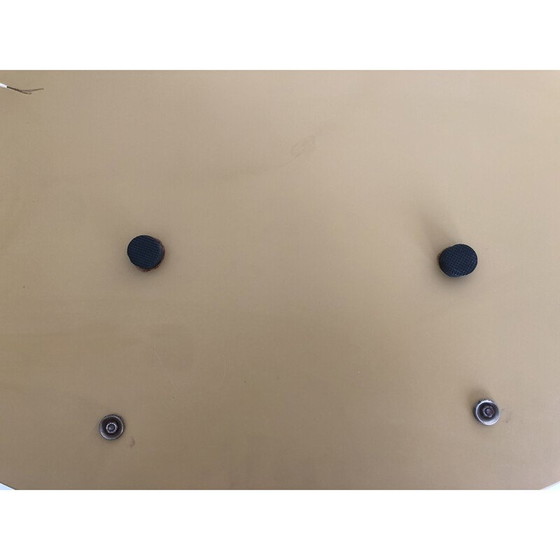 Image 1 of Miroir vintage avec 2 lampes murales par Lupi Cristal, Italie