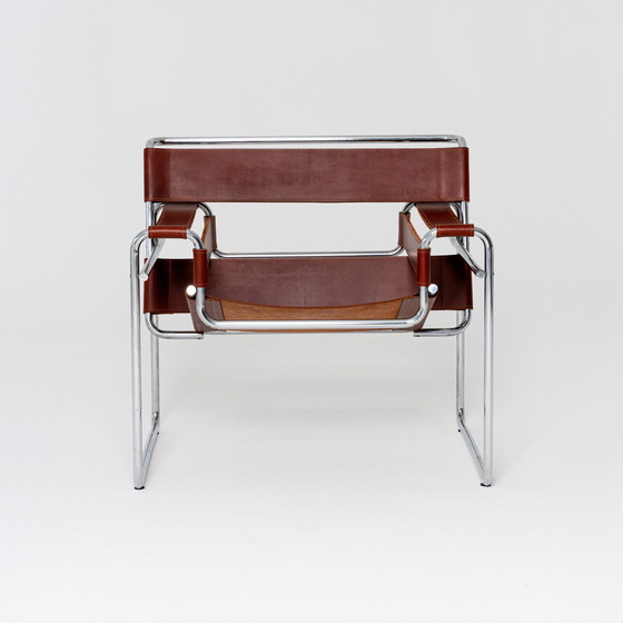 Image 1 of 1X Chaise Wassily par Marcel Breuer pour Gavina 1960S