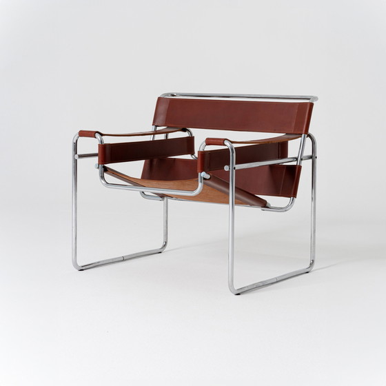 Image 1 of 1X Chaise Wassily par Marcel Breuer pour Gavina 1960S