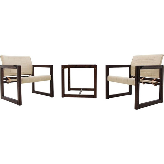 Image 1 of Ensemble de salon scandinave vintage par Karin Mobring