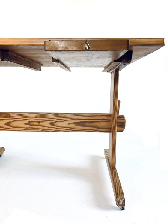 Image 1 of Ensemble de salle à manger scandinave, pin des années 60