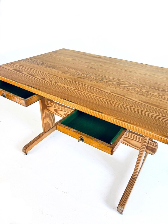 Image 1 of Ensemble de salle à manger scandinave, pin des années 60