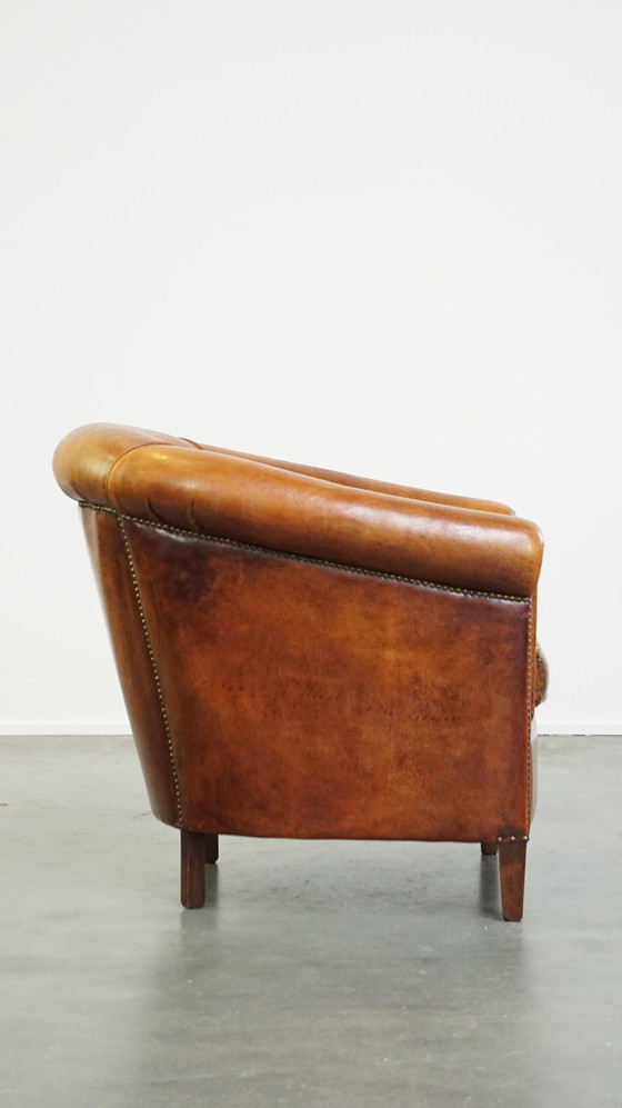 Image 1 of Fauteuil club en peau de mouton