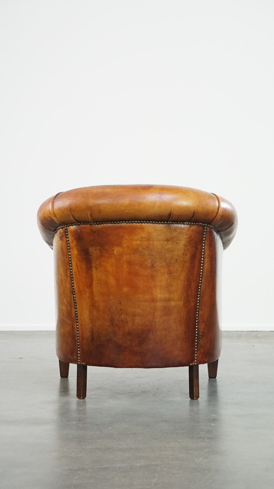 Image 1 of Fauteuil club en peau de mouton