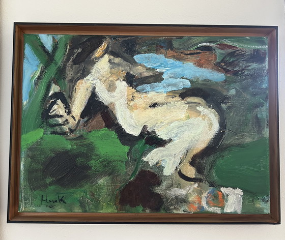 Image 1 of Huile sur lin Henk Eikenaar (2015)