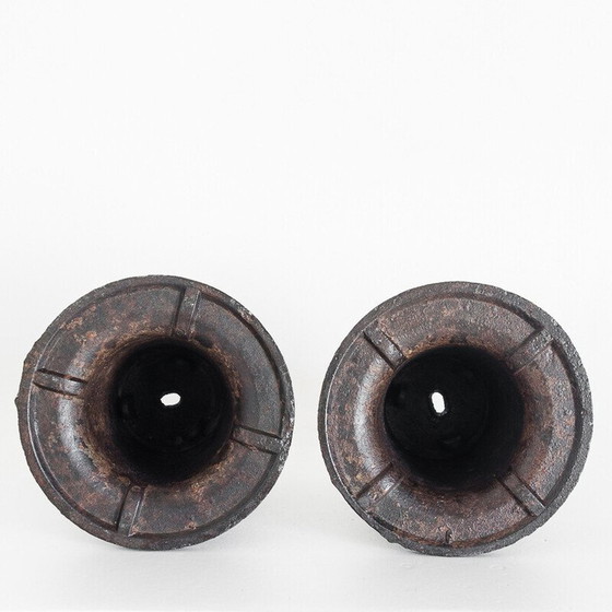 Image 1 of Paire de moules industriels en fonte, France 1940-1950