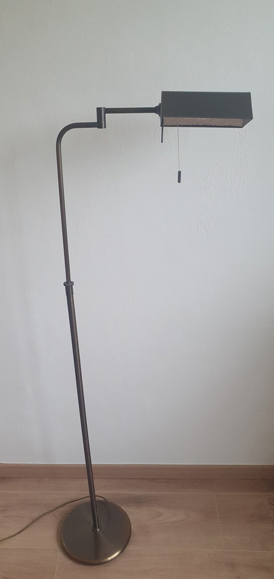 Image 1 of Lampe de lecture vintage en laiton