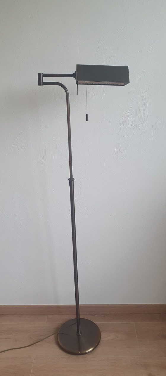 Image 1 of Lampe de lecture vintage en laiton
