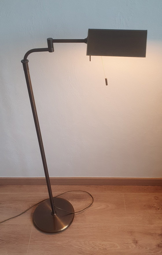 Image 1 of Lampe de lecture vintage en laiton
