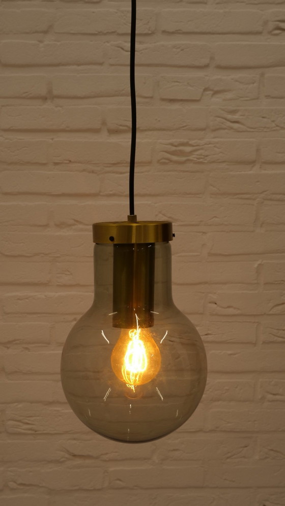 Image 1 of Set de 4 lampes suspendues | Raak Amsterdam | Maxi Globe | 1970S