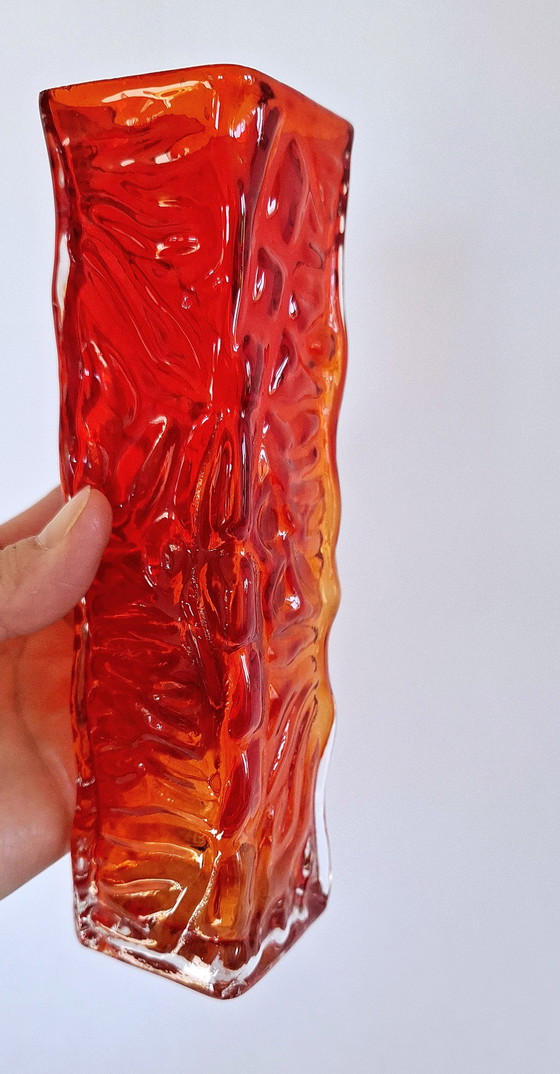 Image 1 of Vase en verre Vintage, Art déco