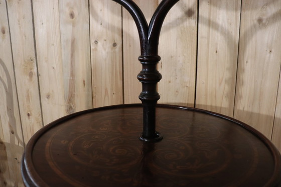 Image 1 of Meuble de Toilette Bois Courbé Style Thonet par Kohn