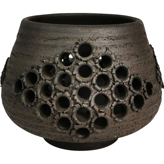 Image 1 of Bougeoir vintage en céramique, Danemark 1970