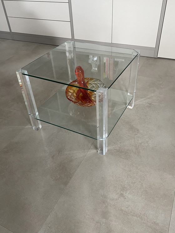 Image 1 of 1 Table d'appoint Verre.