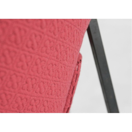 Image 1 of Chaise Lupina vintage en coquille de saumon par Niko Kralj pour Stol Kamnik, 1970