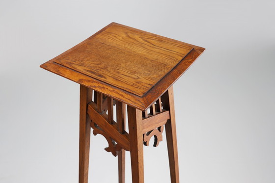Image 1 of Console ou Pied de Stalle en bois de chêne, Ca. 1920