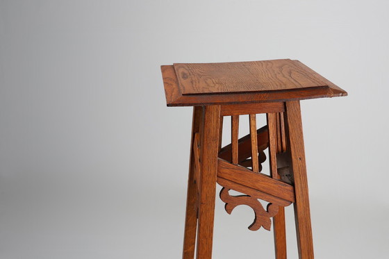 Image 1 of Console ou Pied de Stalle en bois de chêne, Ca. 1920