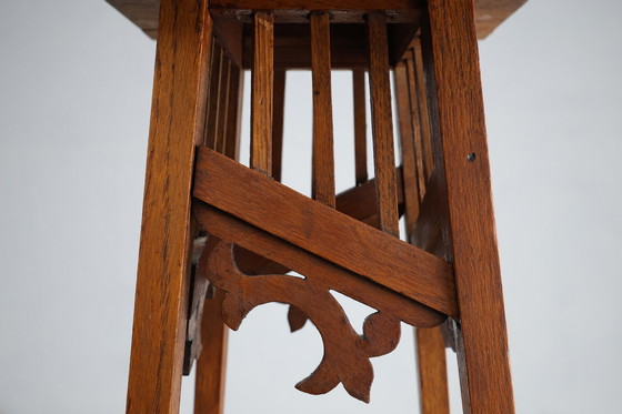 Image 1 of Console ou Pied de Stalle en bois de chêne, Ca. 1920