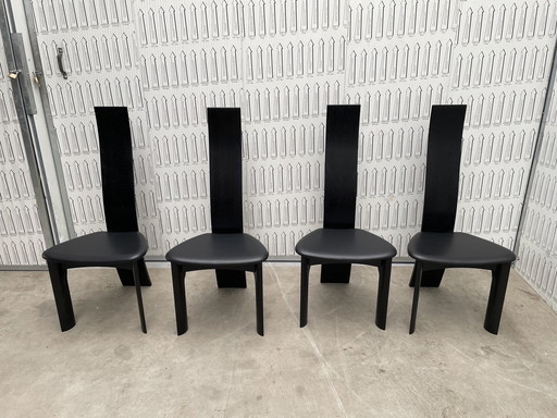 4X chaises de salle à manger Tranekaer Denmark