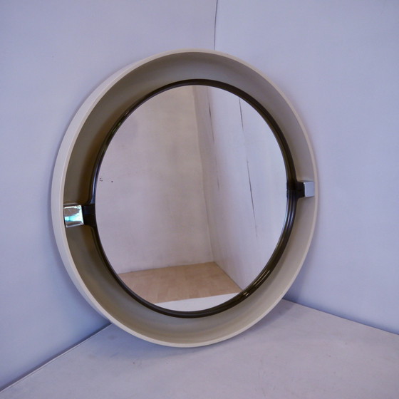 Image 1 of Space Age Allibert Miroir de salle de bains avec éclairage