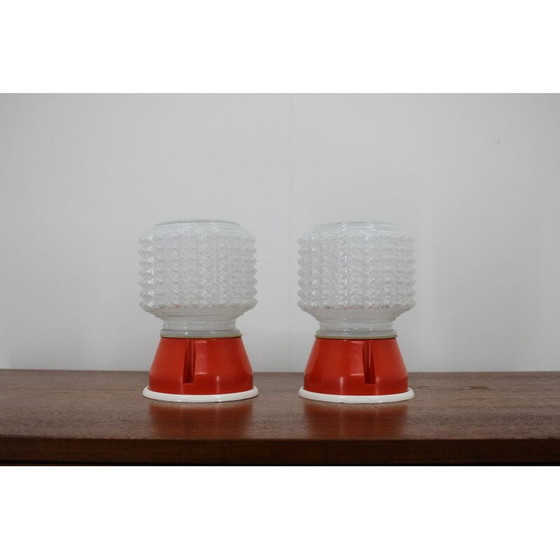 Image 1 of Paire de petites lampes de table, 1980