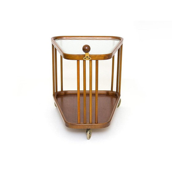 Image 1 of Chariot de service vintage par Nordiska Kompaniet, Suède 1950