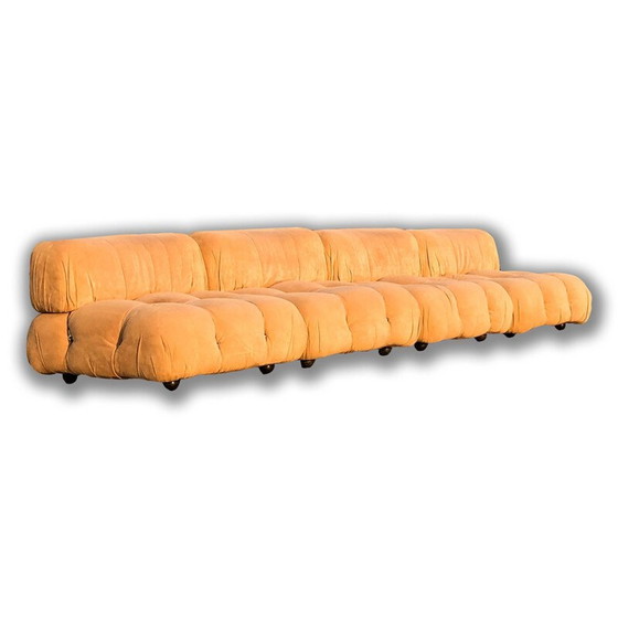 Image 1 of Ensemble de salon modulaire Camaleonda en Alcantara tabac vintage par Mario Bellini pour B&B Italia, 1972
