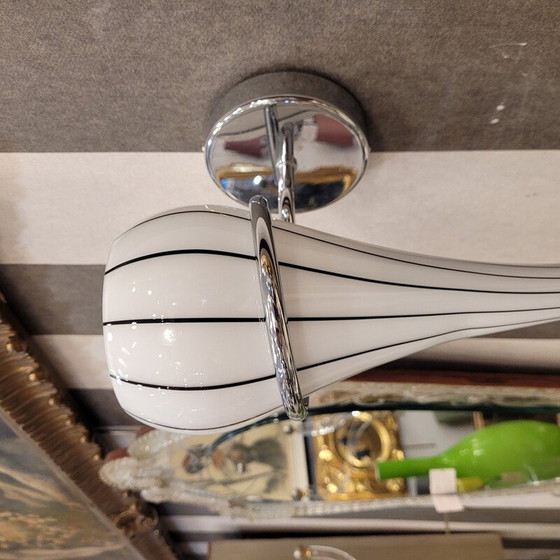 Image 1 of Applique vintage en verre soufflé de Paulmann Licht