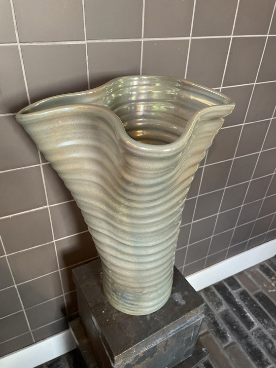 Image 1 of Vase à haute teneur en lustre de Mobach