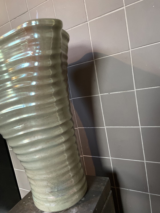 Image 1 of Vase à haute teneur en lustre de Mobach